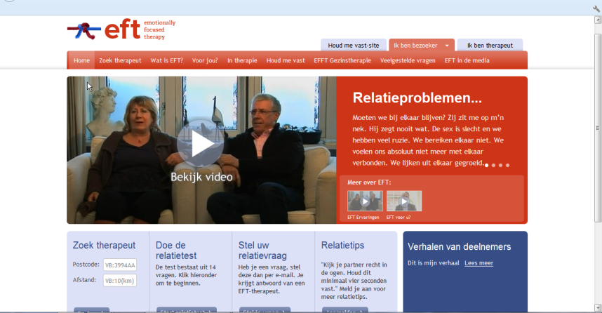 relatietherapie website webtekst redactie nieuwe site